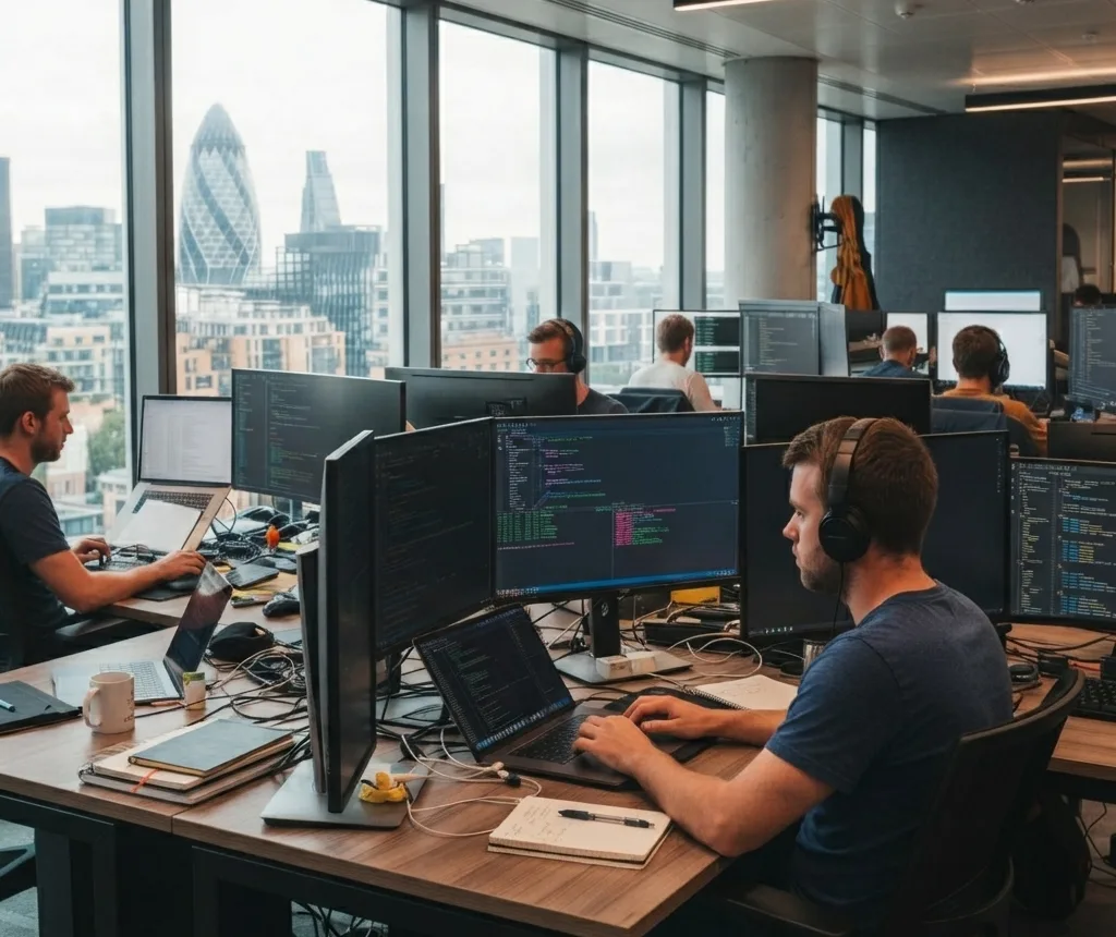 PinLayout multi-monitor window management workspace with developers
